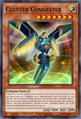 Cluster Congester Yu-Gi-Oh card