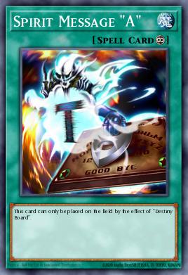 Spirit Message "A" Yu-Gi-Oh card