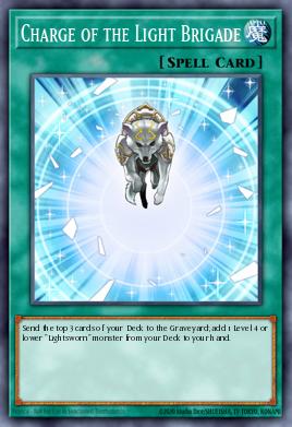 Charge of the Light Brigade Yu-Gi-Oh card