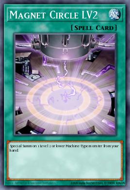 Magnet Circle LV2 Yu-Gi-Oh card