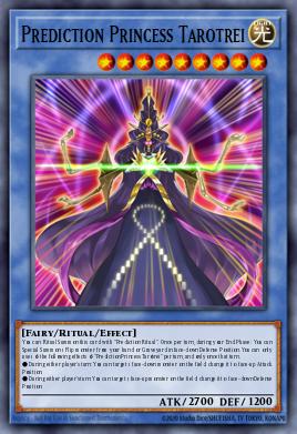 Prediction Princess Tarotrei Yu-Gi-Oh card