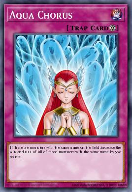 Aqua Chorus Yu-Gi-Oh card