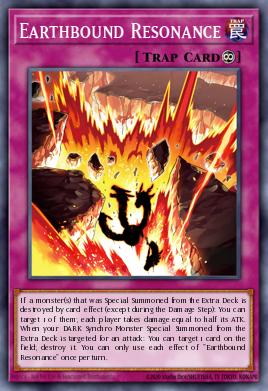 Earthbound Resonance Yu-Gi-Oh card