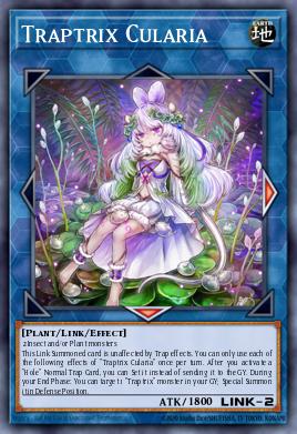 Traptrix Cularia Yu-Gi-Oh card