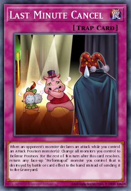 Last Minute Cancel Yu-Gi-Oh card