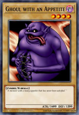 Ghoul with an Appetite Yu-Gi-Oh card