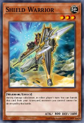 Shield Warrior Yu-Gi-Oh card