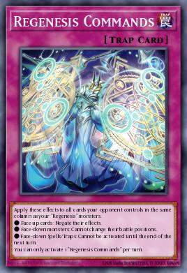Regenesis Commands Yu-Gi-Oh card