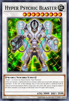 Hyper Psychic Blaster Yu-Gi-Oh card