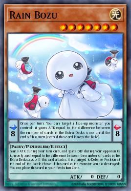 Rain Bozu Yu-Gi-Oh card
