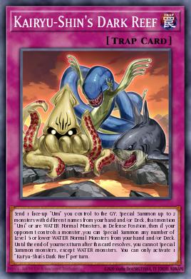 Kairyu-Shin's Dark Reef Yu-Gi-Oh card