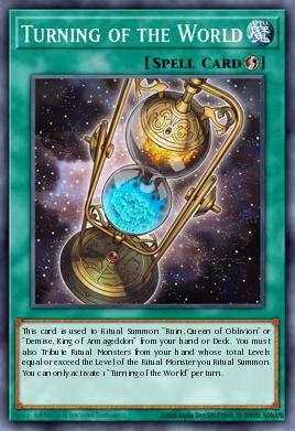 Turning of the World Yu-Gi-Oh card