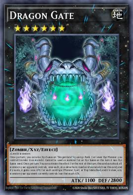 Dragon Gate Yu-Gi-Oh card