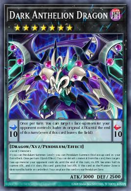 Dark Anthelion Dragon Yu-Gi-Oh card