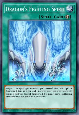 Dragon's Fighting Spirit Yu-Gi-Oh card