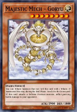 Majestic Mech - Goryu Yu-Gi-Oh card