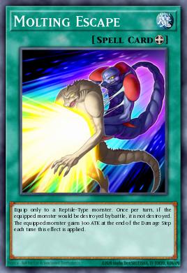 Molting Escape Yu-Gi-Oh card