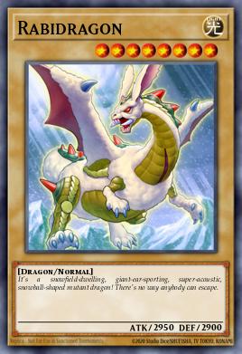 Rabidragon Yu-Gi-Oh card