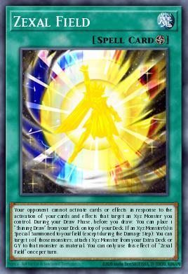 Zexal Field Yu-Gi-Oh card