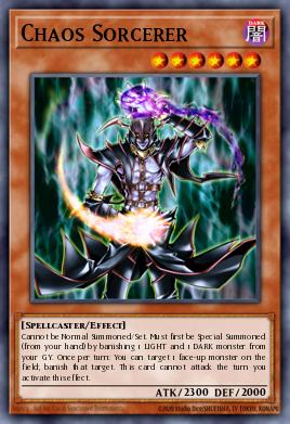 Chaos Sorcerer Yu-Gi-Oh card