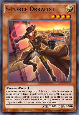 S-Force Orrafist Yu-Gi-Oh card