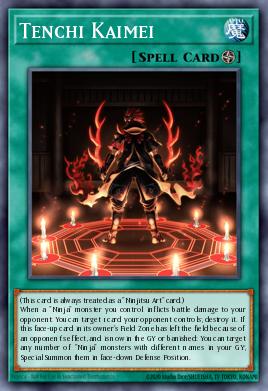 Tenchi Kaimei Yu-Gi-Oh card