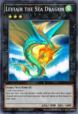 Leviair the Sea Dragon Yu-Gi-Oh card