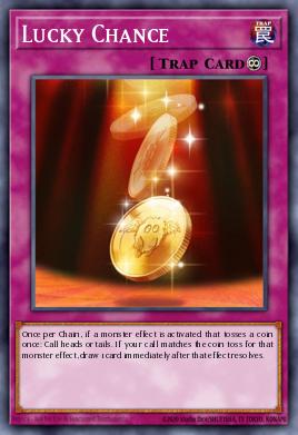 Lucky Chance Yu-Gi-Oh card