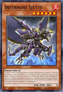 Infernoid Sjette Yu-Gi-Oh card