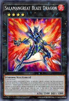 Salamangreat Blaze Dragon Yu-Gi-Oh card