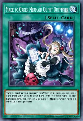 Made to Order Mermaid Outfit Outfitter Yu-Gi-Oh card