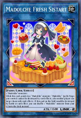 Madolche Fresh Sistart Yu-Gi-Oh card