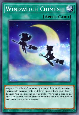 Windwitch Chimes Yu-Gi-Oh card