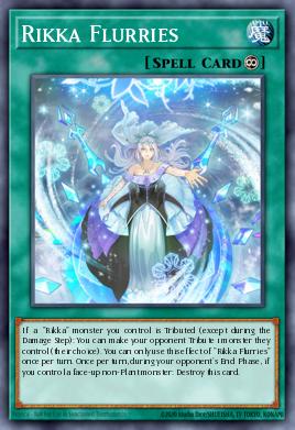 Rikka Flurries Yu-Gi-Oh card