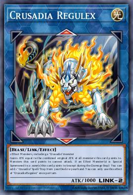 Crusadia Regulex Yu-Gi-Oh card