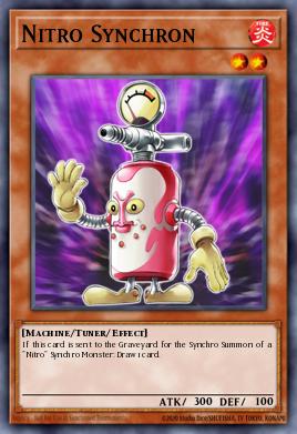 Nitro Synchron Yu-Gi-Oh card