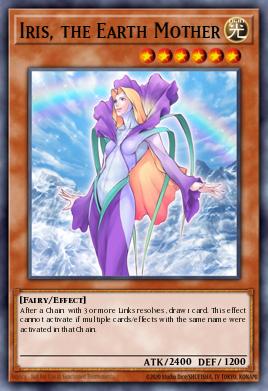 Iris, the Earth Mother Yu-Gi-Oh card