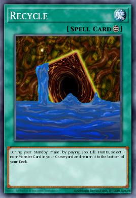 Recycle Yu-Gi-Oh card