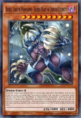 Raviel, Lord of Phantasms - Sacred Beast of Endless Eternity Yu-Gi-Oh card