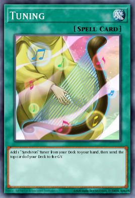 Tuning Yu-Gi-Oh card