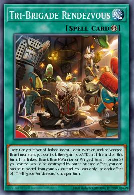 Tri-Brigade Rendezvous Yu-Gi-Oh card
