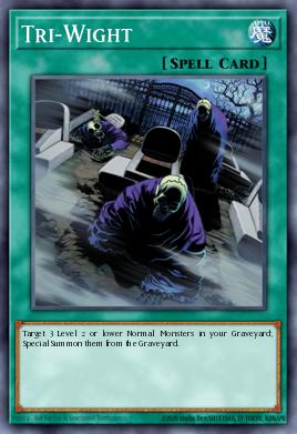Tri-Wight Yu-Gi-Oh card
