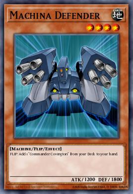 Machina Defender Yu-Gi-Oh card