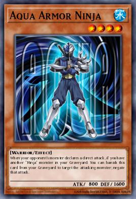 Aqua Armor Ninja Yu-Gi-Oh card