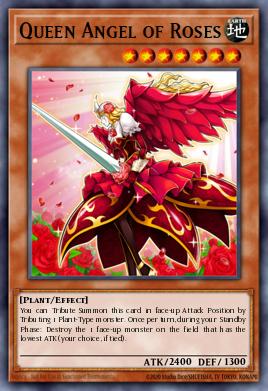 Queen Angel of Roses Yu-Gi-Oh card