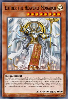 Ehther the Heavenly Monarch Yu-Gi-Oh card