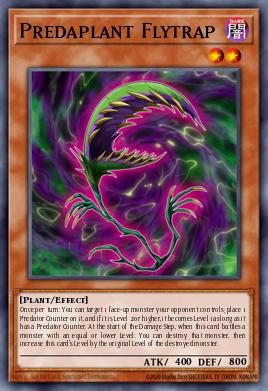 Predaplant Flytrap Yu-Gi-Oh card