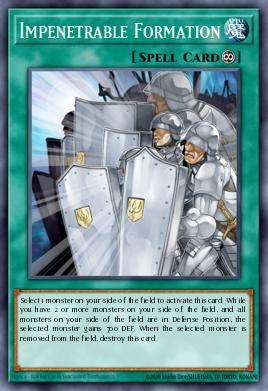 Impenetrable Formation Yu-Gi-Oh card