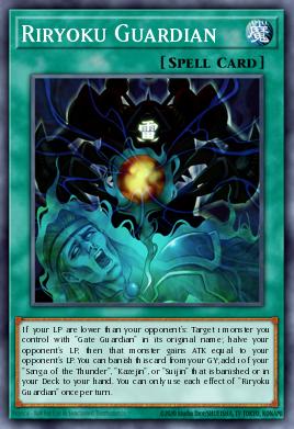 Riryoku Guardian Yu-Gi-Oh card