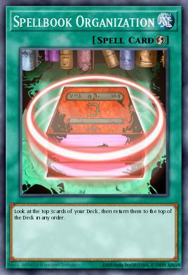 Spellbook Organization Yu-Gi-Oh card